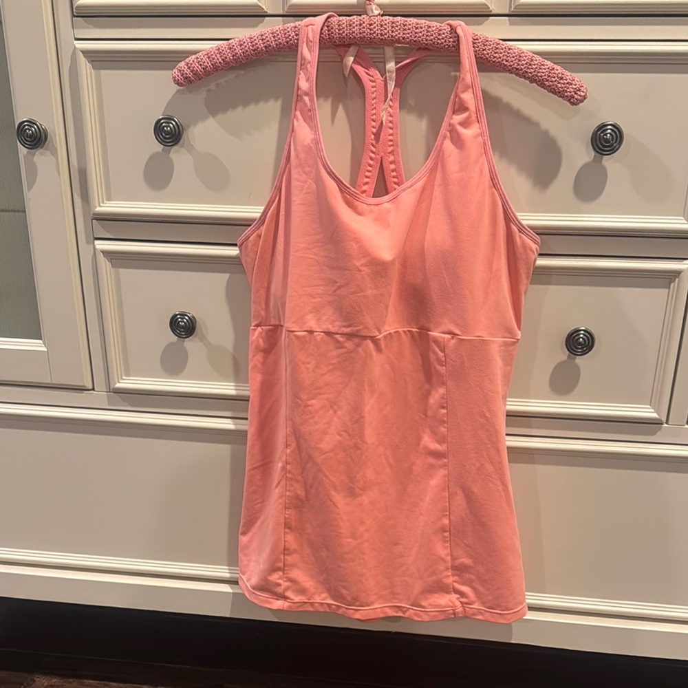 Pink Racerback Tank Top